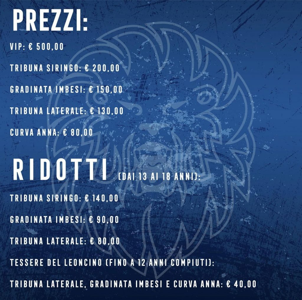 SIRACUSA: Da lunedì 15 al via la Campagna Abbonamenti, modalità e prezzi 23 451051694 1535587633897824 4649572408675253643 n