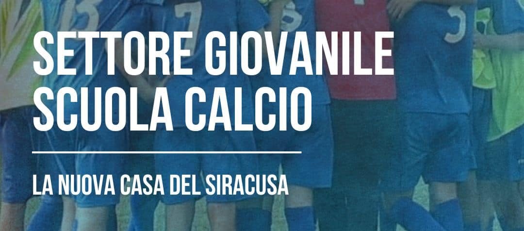 settore giovanile siracusa calcio