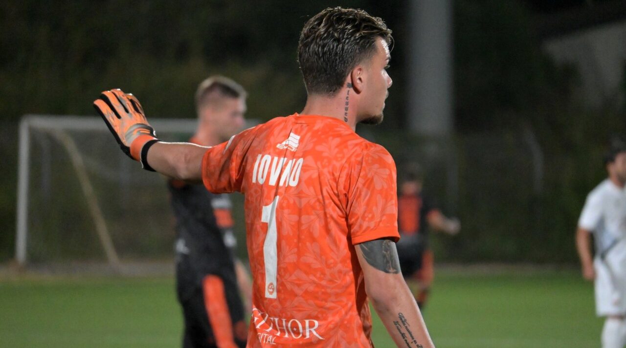 Il portiere del SantAgata Iovino foto Calogero Librizzi e1721380251697